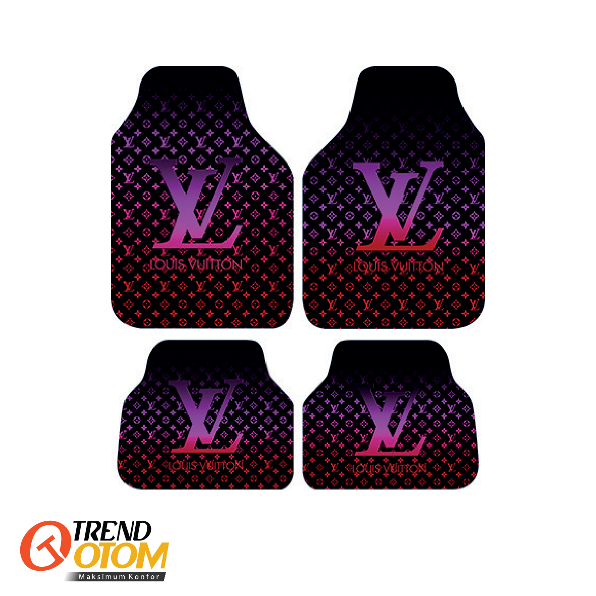 LOUIS VUITTON Mor Dekor Oto Paspas