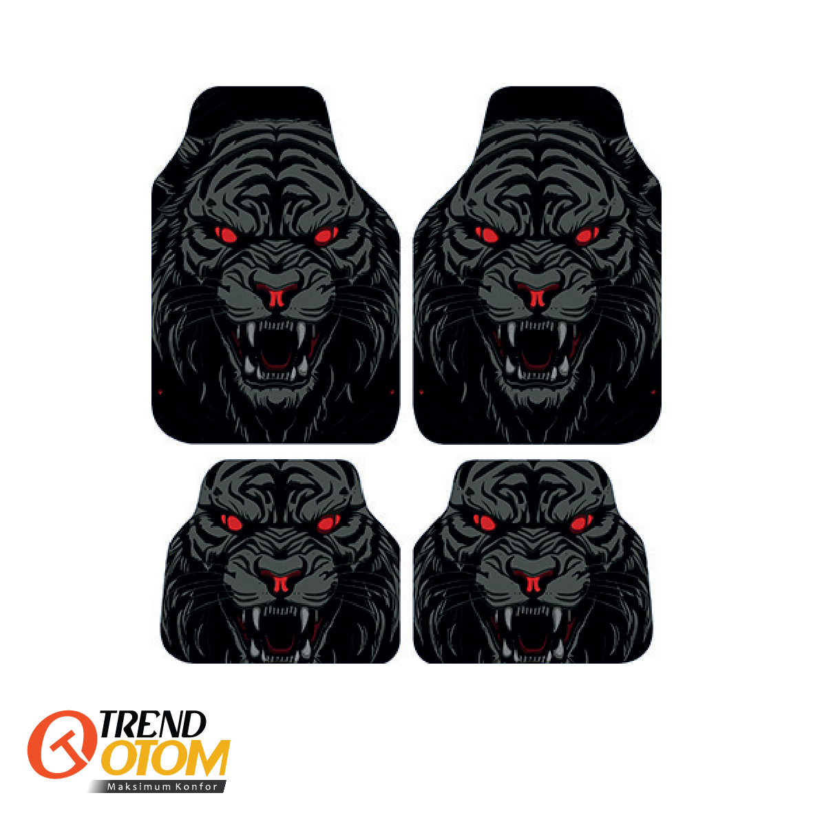 BLACK LION Dekor Oto Paspas
