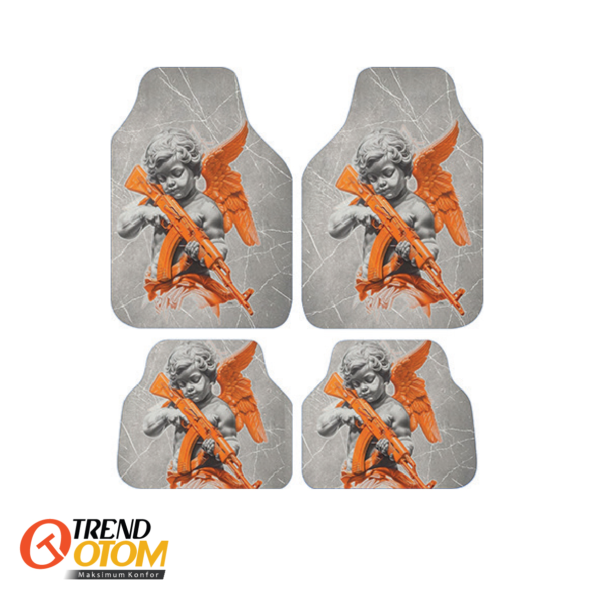 ORANGE ANGEL Dekor Oto Paspas