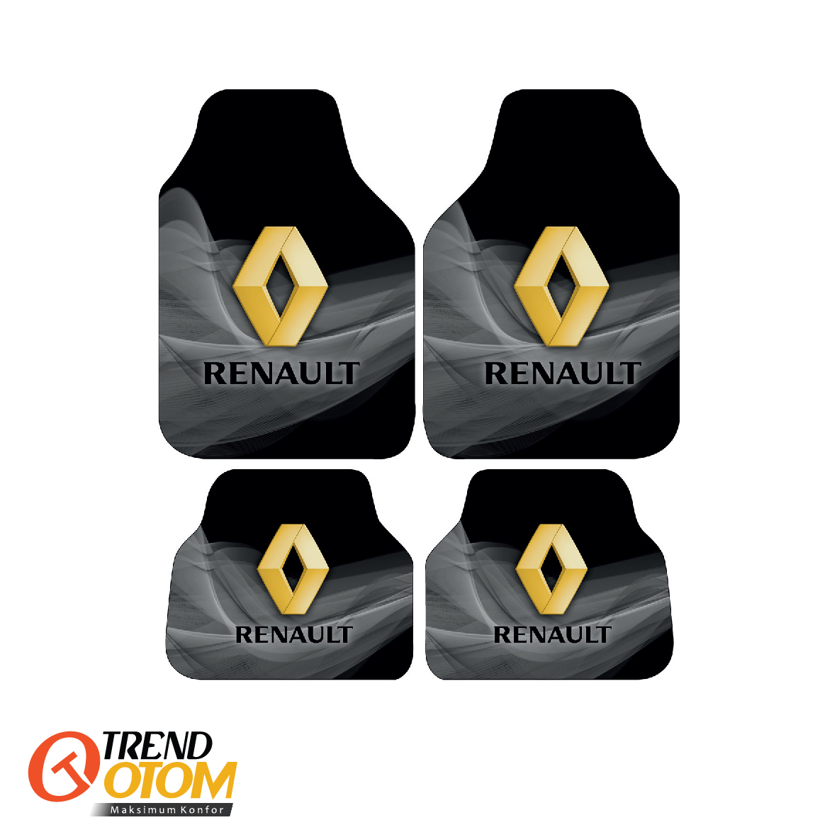 RENAULT BLACK Dekor Oto Paspas