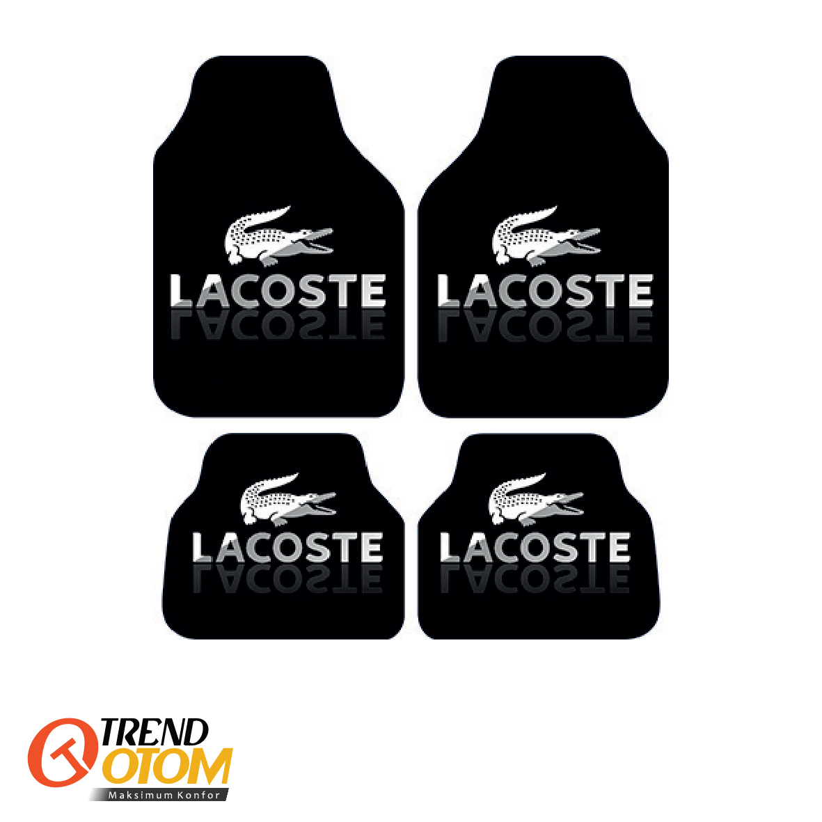 LACOSTE BLACK Dekor Oto Paspas