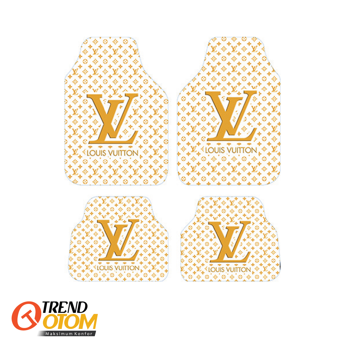 LOUIS VUITTON YELLOW Dekor Oto Paspas