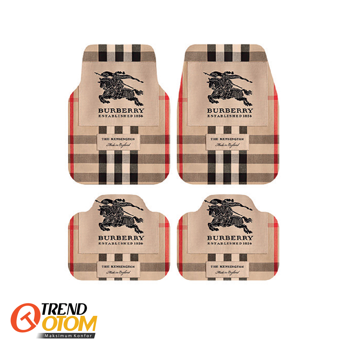 BURBERRY KENSINGTON Dekor Oto Paspas