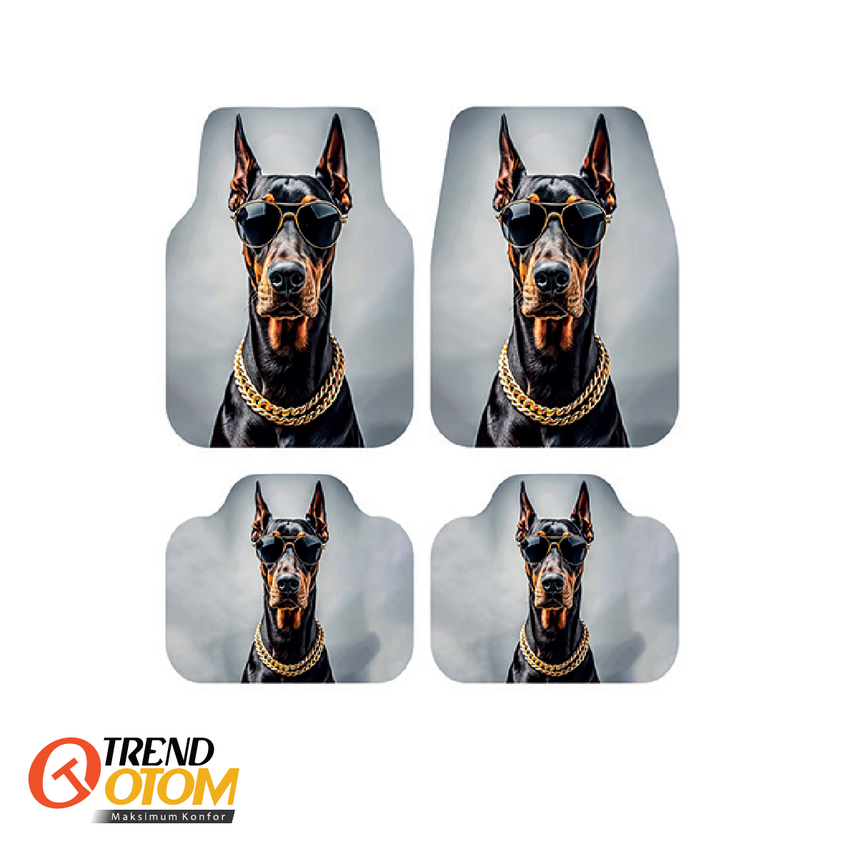 RICH DOG Dekor Oto Paspas