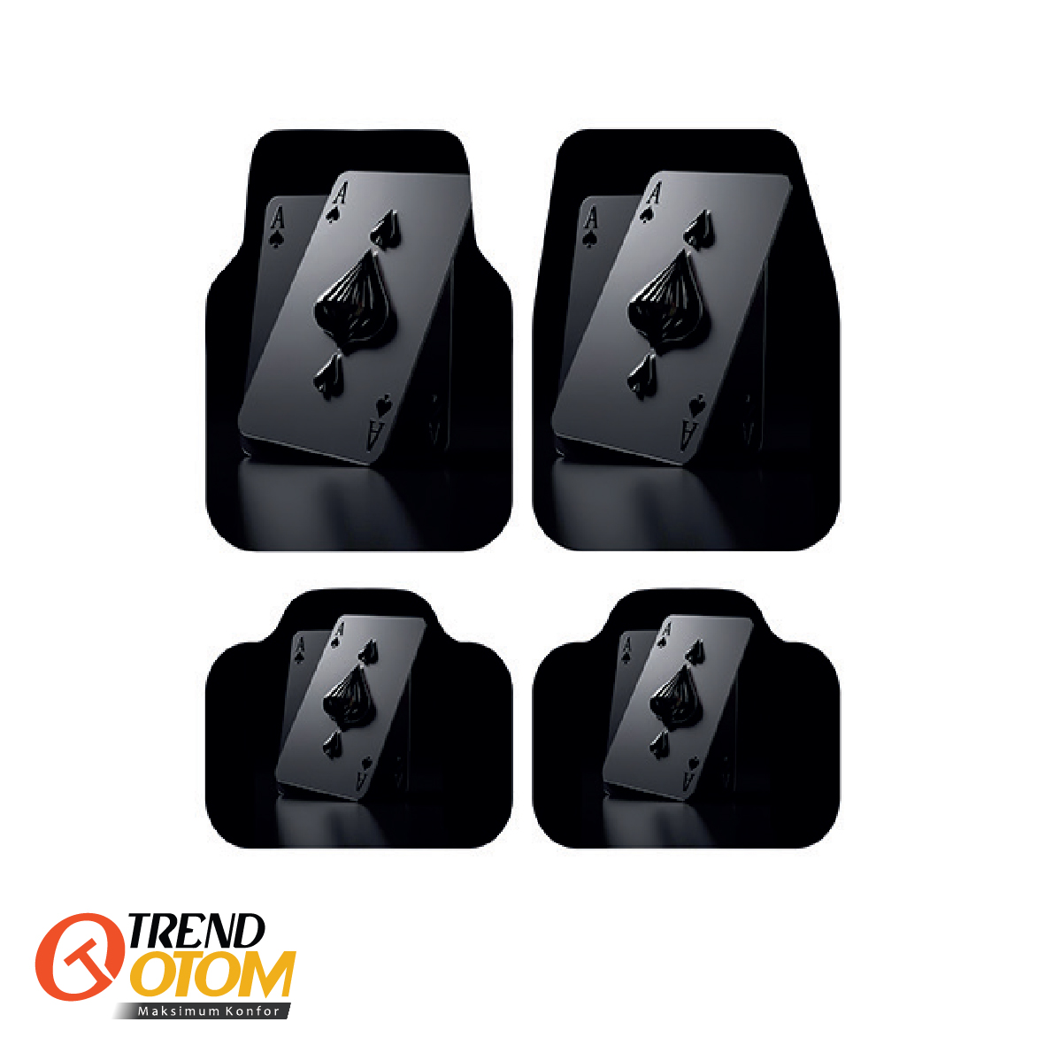 BLACK AS Dekor Oto Paspas