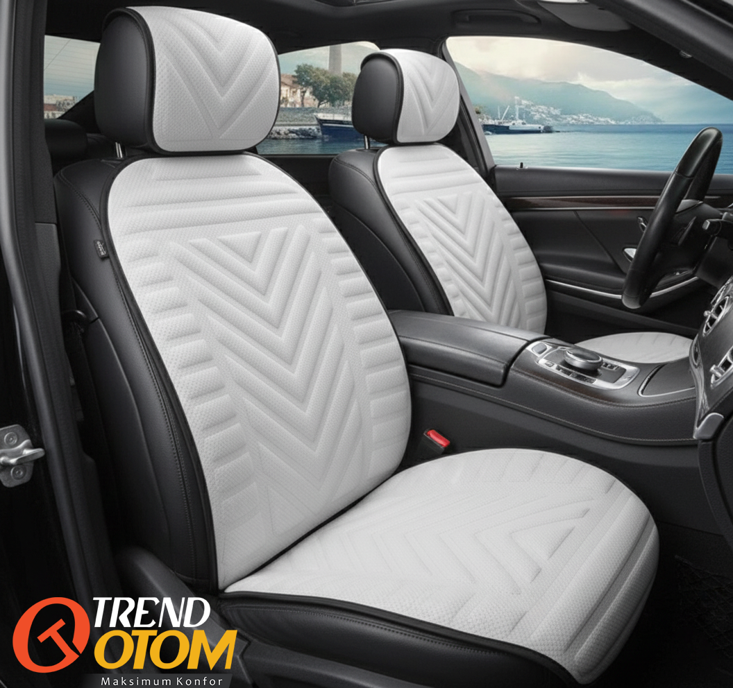 Thermo Oto Koltuk Minderi Beyaz