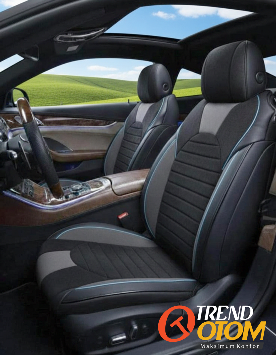 Universal Oto Koltuk Kılıfı Baby Face Kumaş